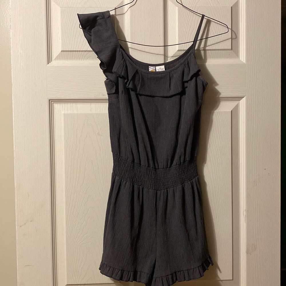 Dark Grey Romper!